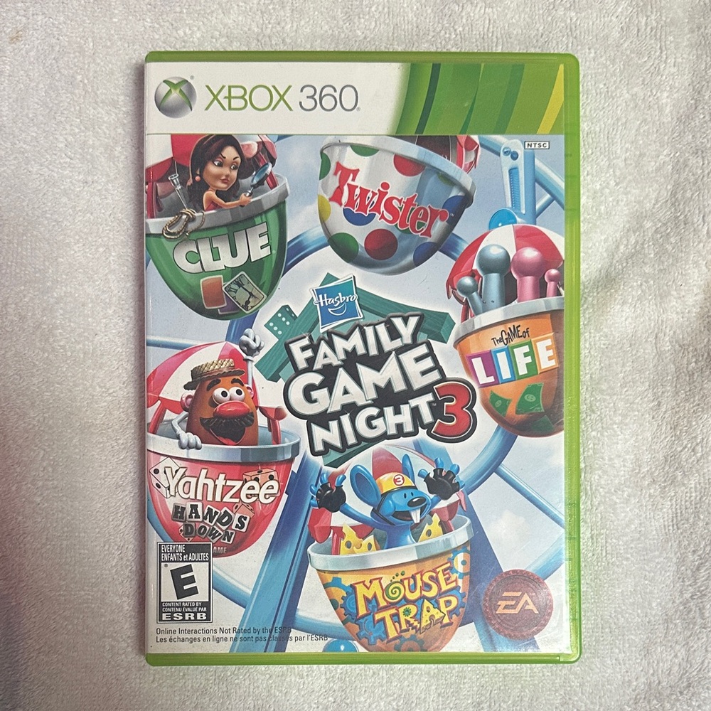 Hasbro Family Game Night 3 for Xbox 360 - Green and White